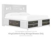 Caitbrook King/California King Storage Drawers