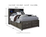 Caitbrook Full Storage Bed and Chest