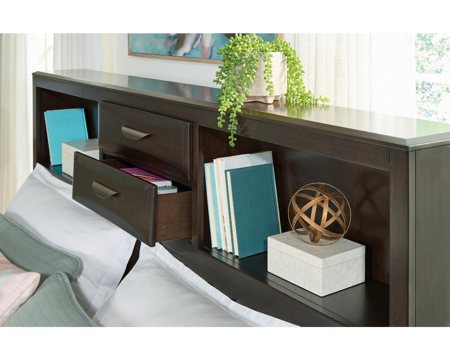 Vanmore California King Storage Bed