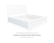 Trulani California King Panel Rails