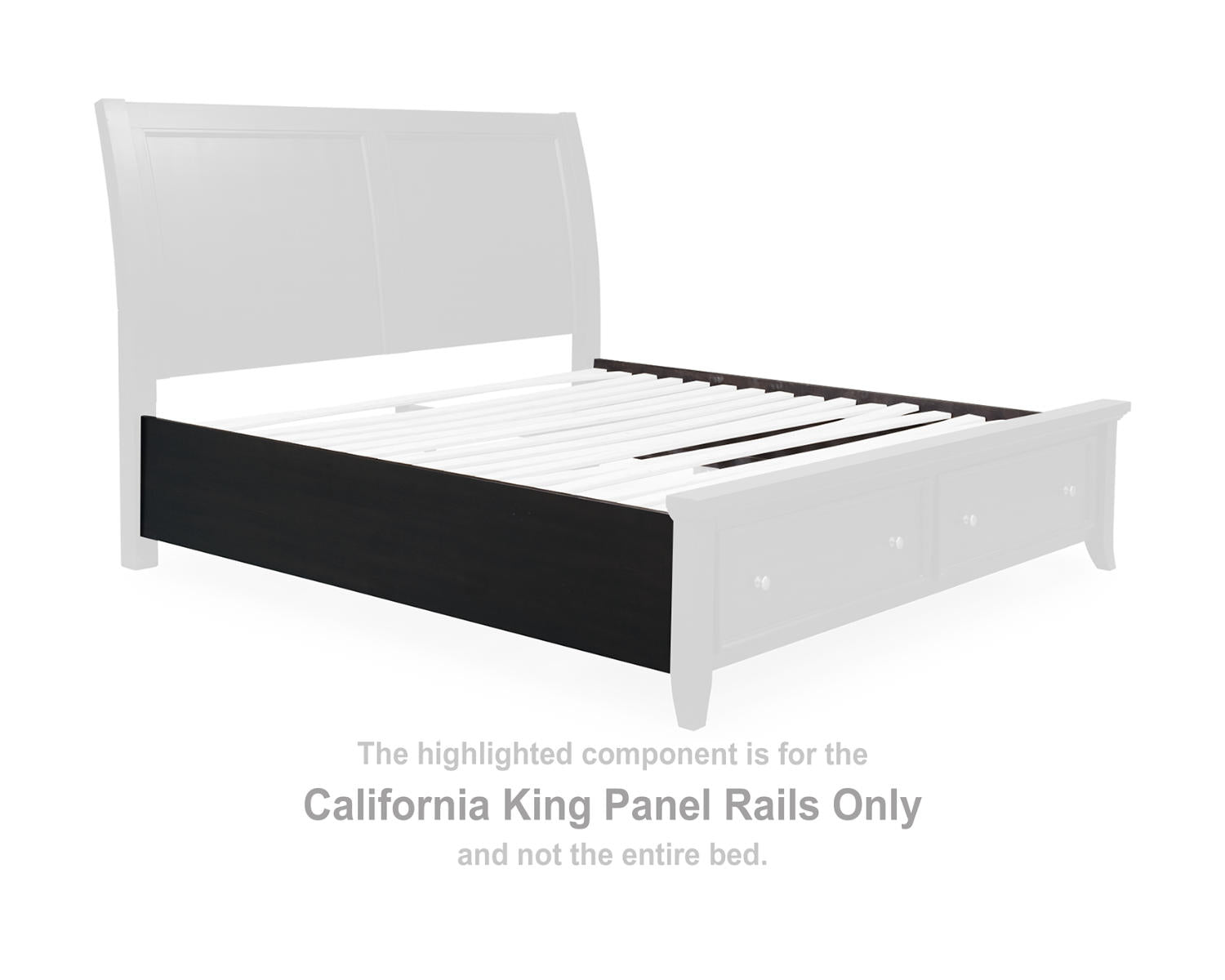 Bambori California King Panel Rails