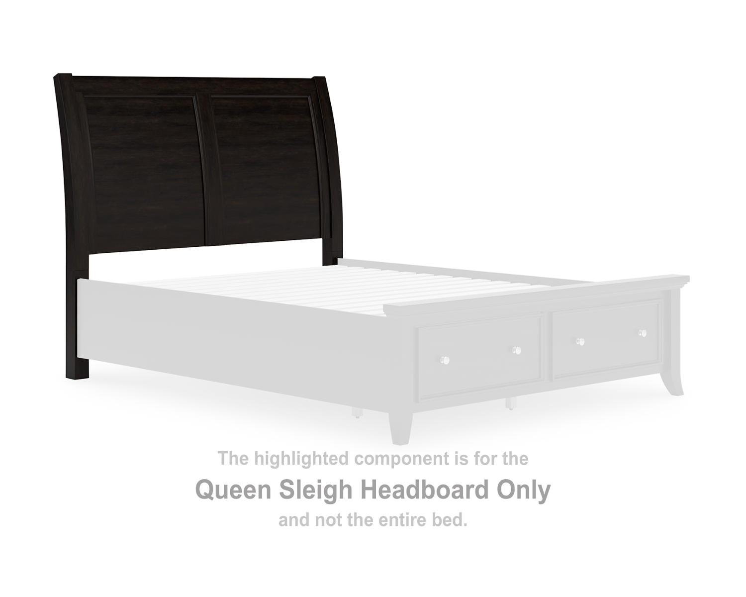 Bambori Queen Sleigh Headboard