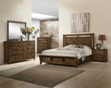 SETB4810 CURTIS KING PANEL BED GROUP