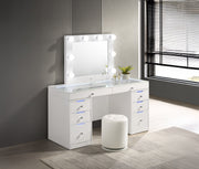 LUXO VANITY BASE PEDESTALS WHITE