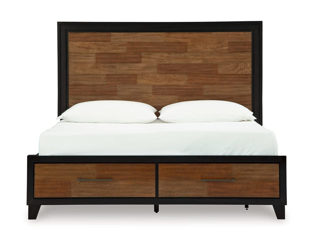 Kraeburn King Panel Storage Bed