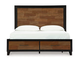 Kraeburn King Panel Storage Bed