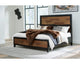 Cama Queen Kraeburn con almacenamiento y paneles