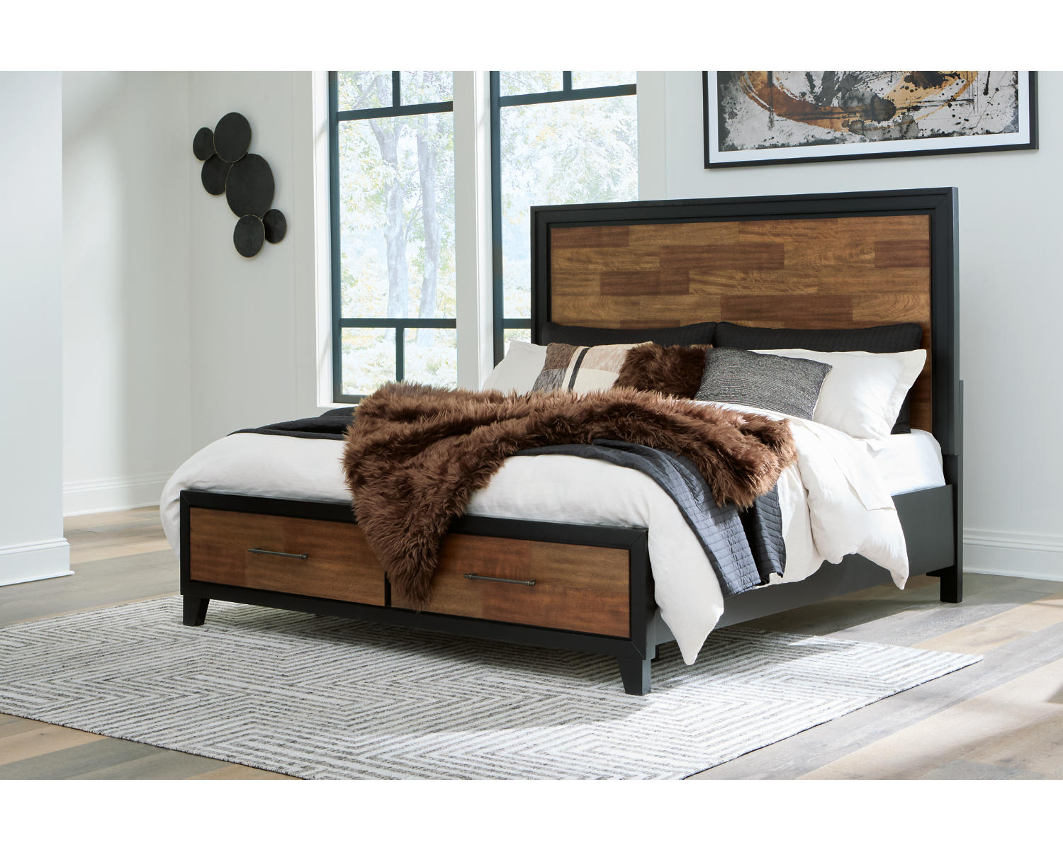 Kraeburn California King Panel Storage Bed