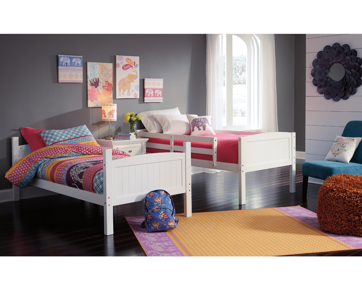 Kaslyn Twin over Twin Bunk Bed