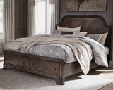 Cama Queen Adinton con dos cajones de almacenamiento