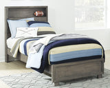 Cama con estantería completa Arnett