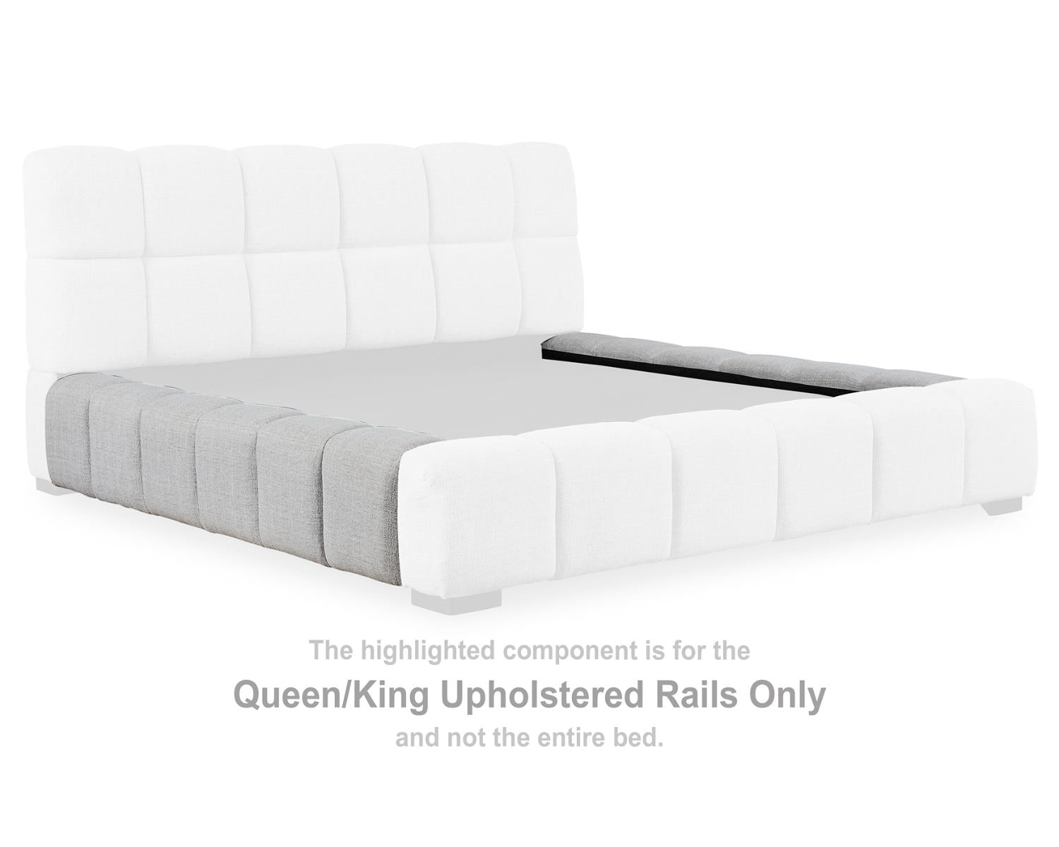 Grendusk Queen/King Upholstered Rails