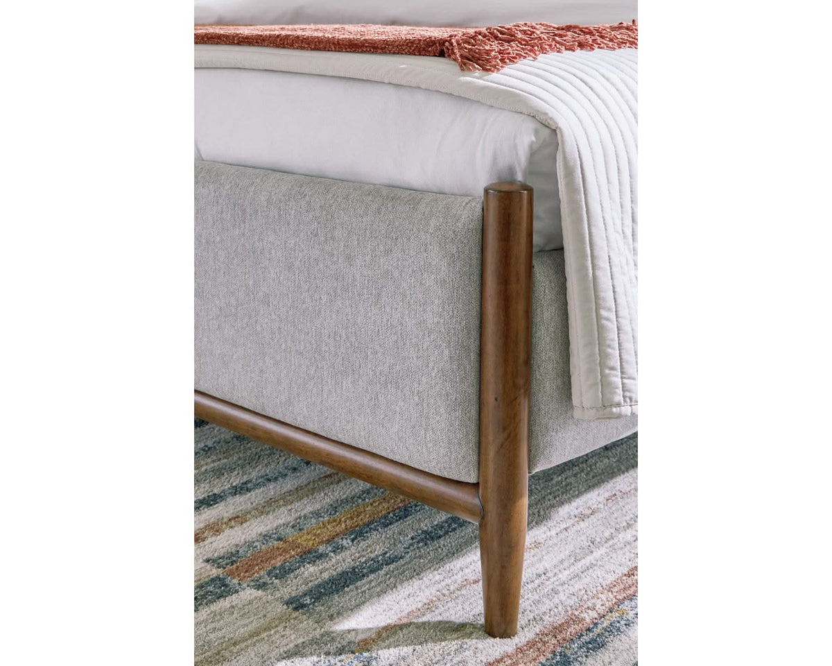 Lyncott Queen Upholstered Panel Bed