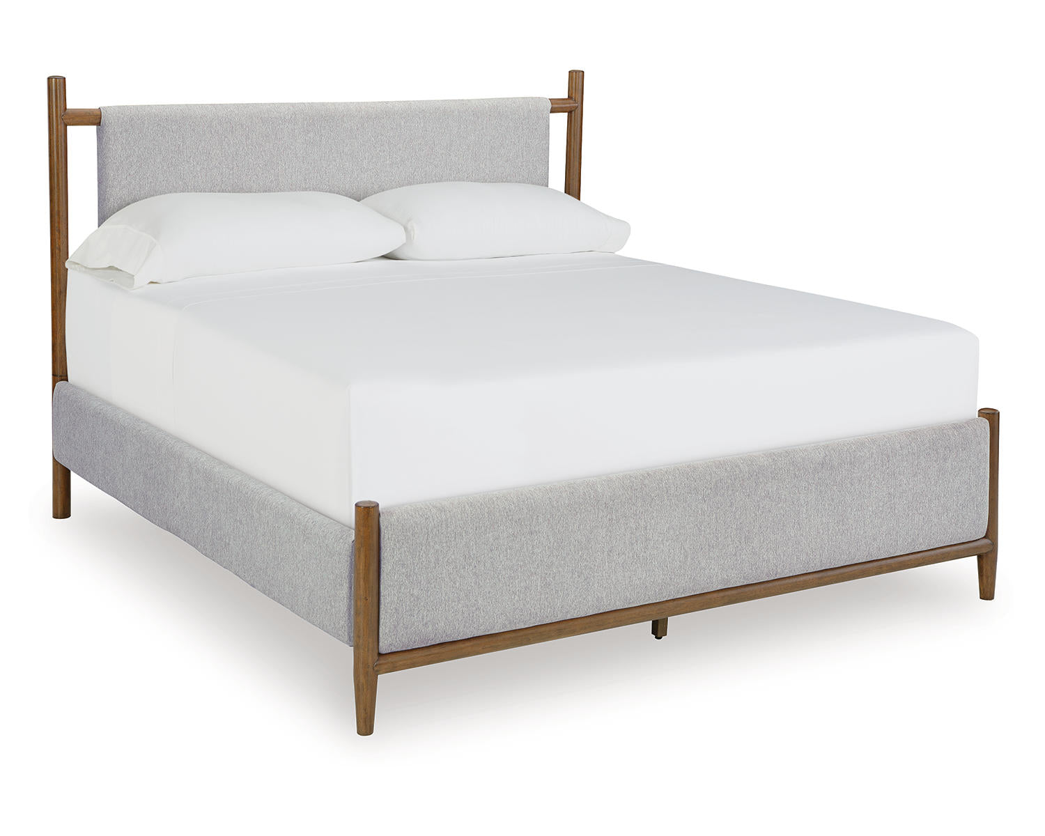 Lyncott Queen Upholstered Panel Bed
