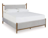 Lyncott Queen Upholstered Panel Bed