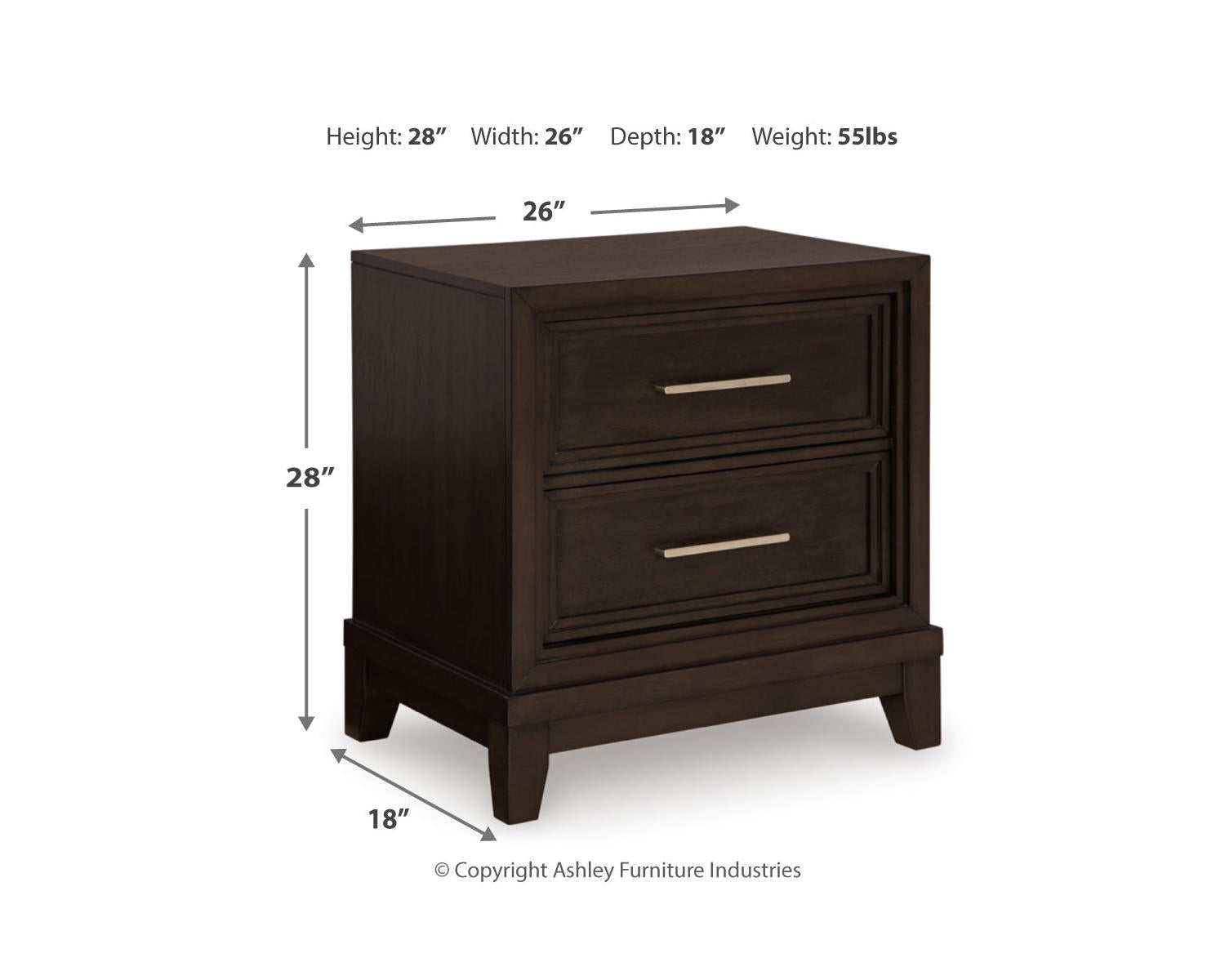 Neymorton Queen Upholstered Panel Bed, Dresser, Mirror and Nightstand