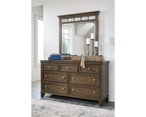 Shawbeck Dresser and Mirror