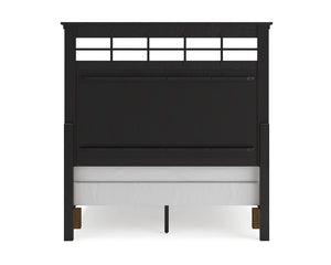 Cama Queen con paneles Shawbeck
