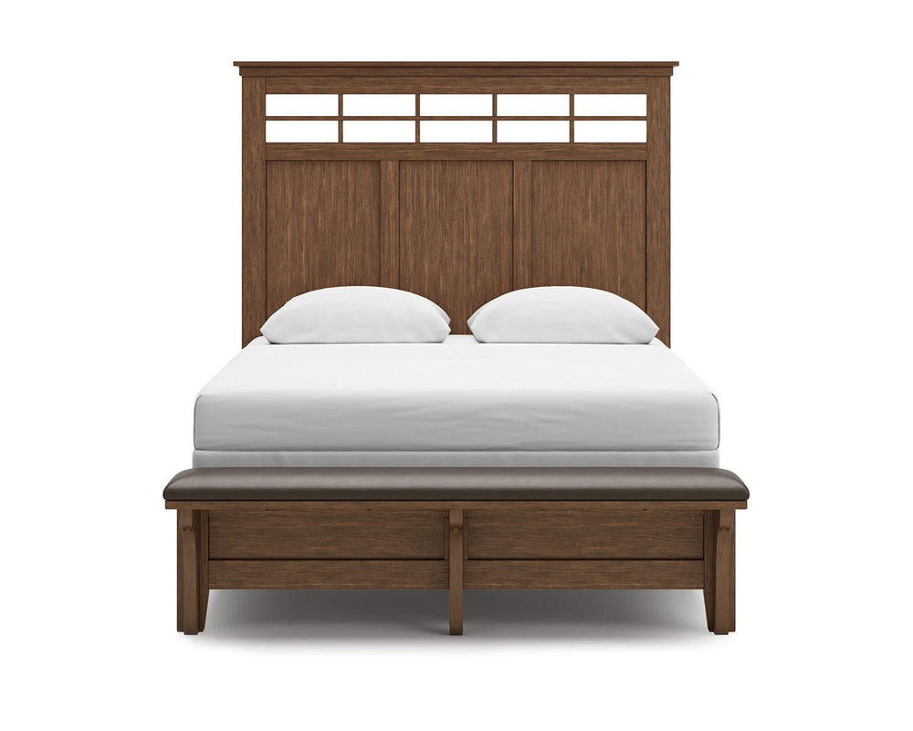 Cama Queen con paneles Shawbeck
