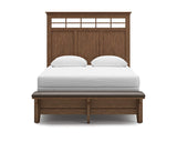 Cama Queen con paneles Shawbeck