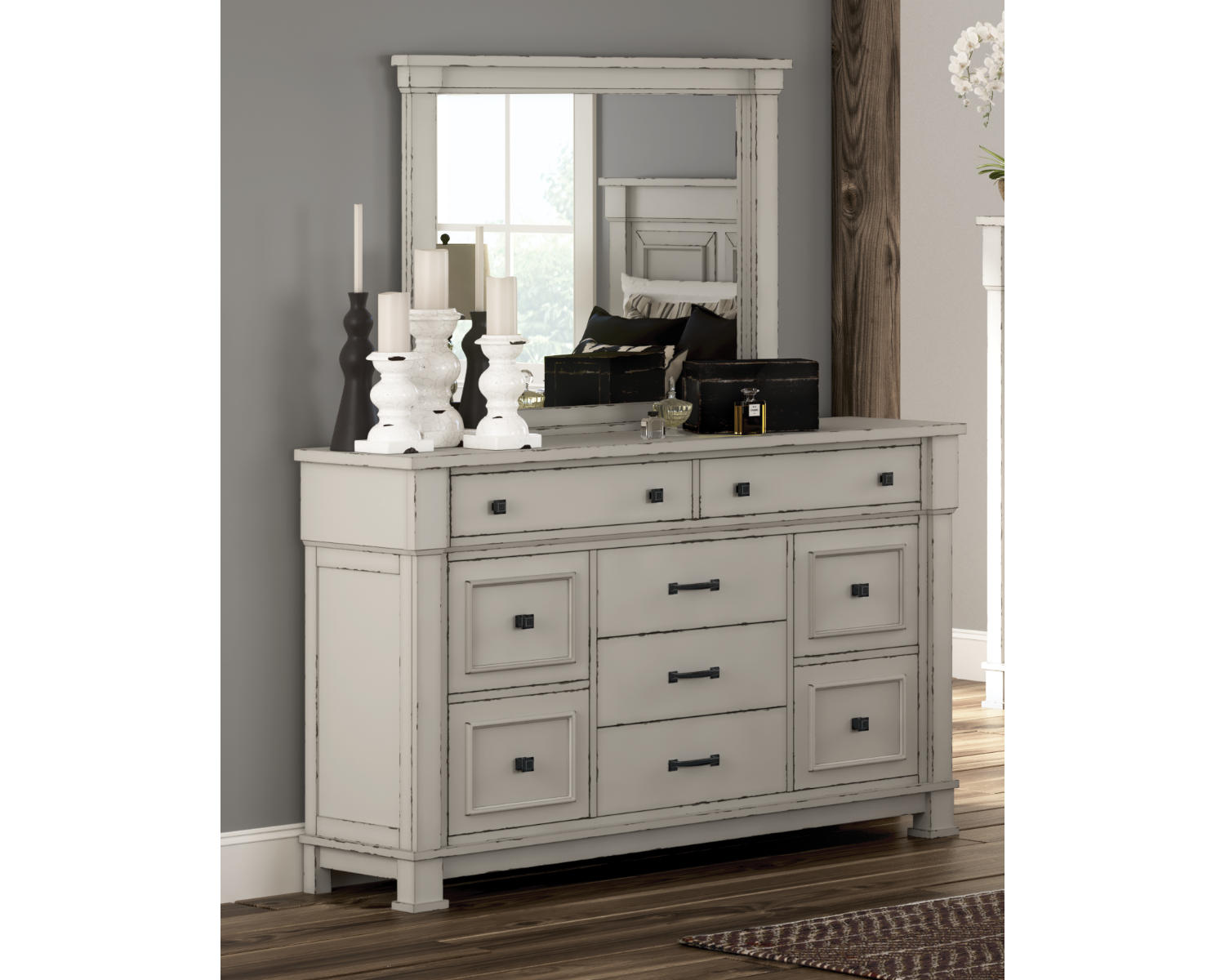 Jennily Dresser and Mirror