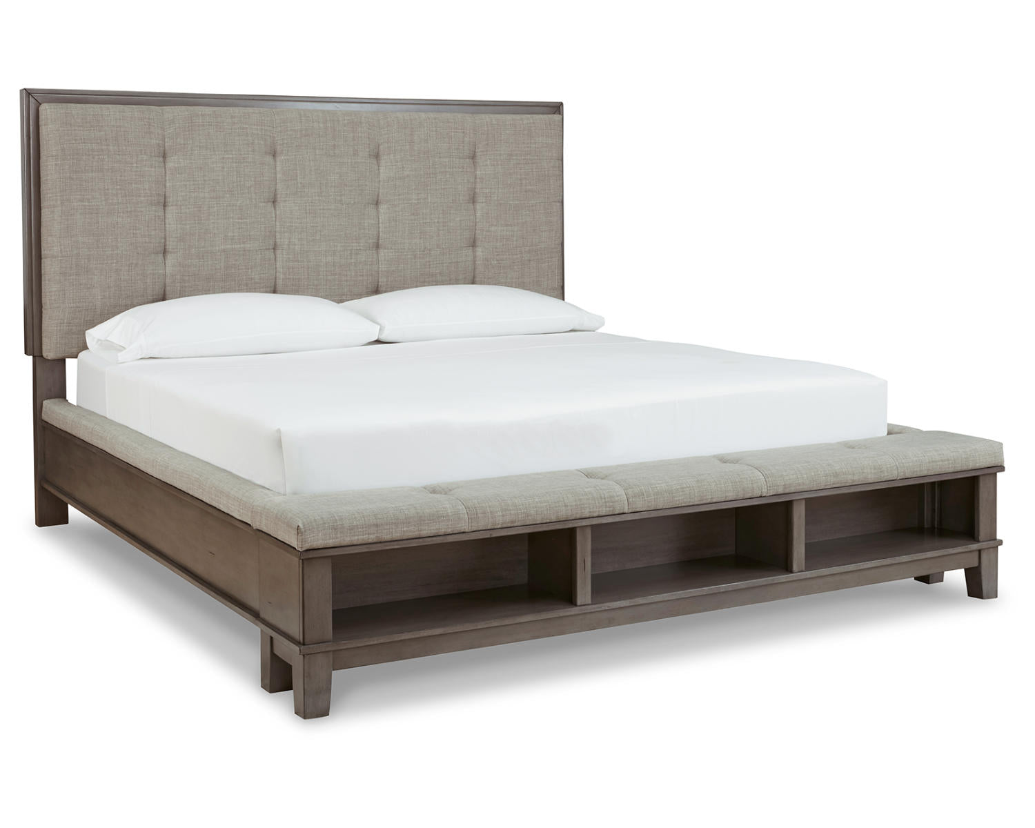 Hallanden California King Panel Bed with Storage