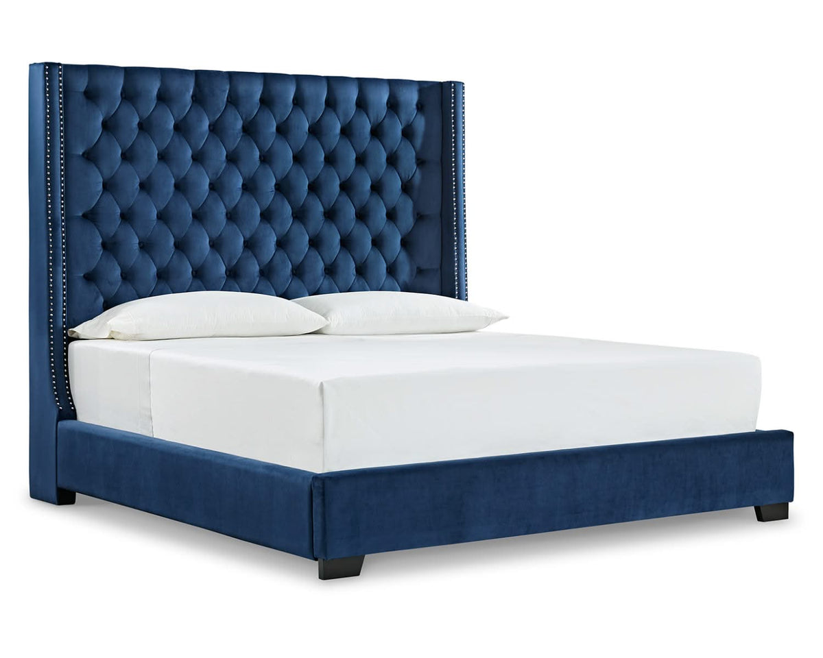 Coralayne King Upholstered Bed