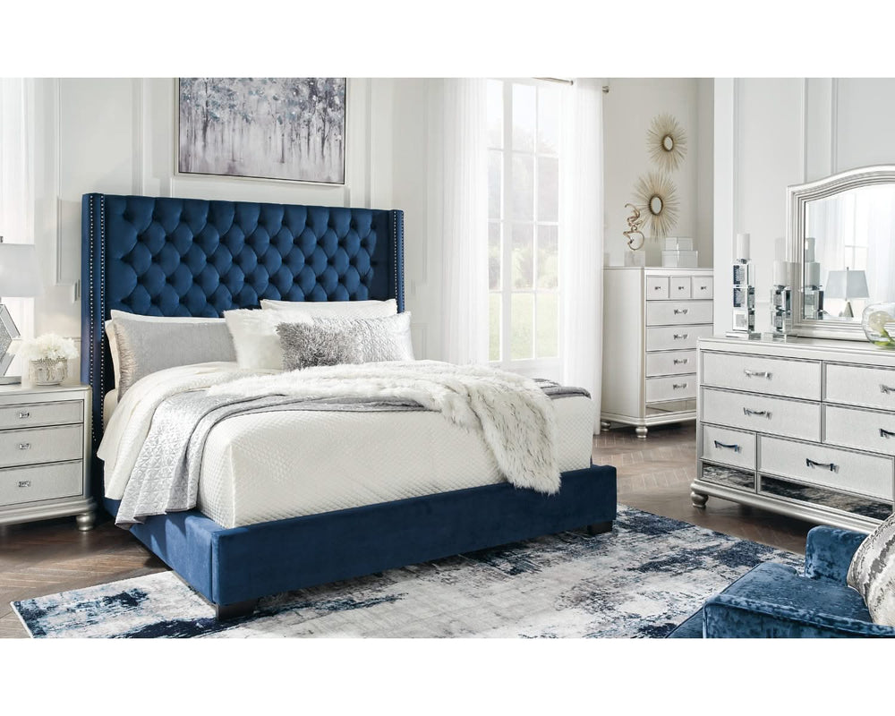 Cama tapizada Coralayne California King