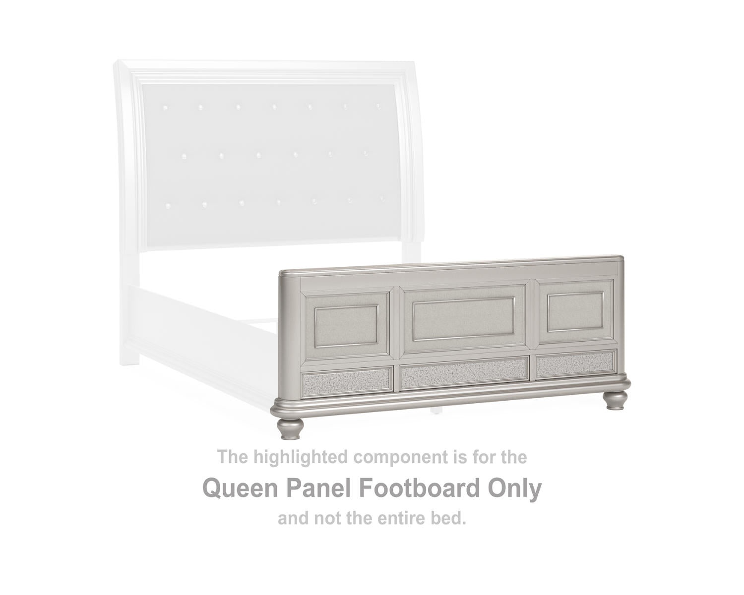Coralayne Queen Panel Footboard