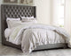 Cama tapizada Queen Coralayne