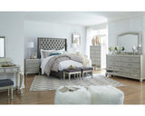 Cama tapizada Queen Coralayne