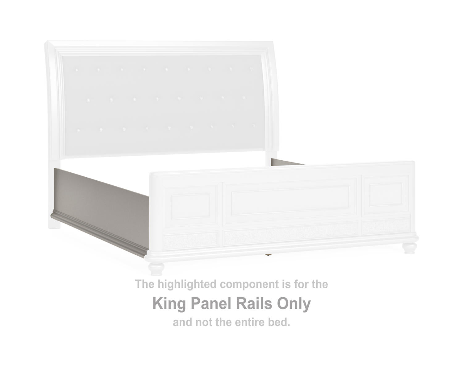 Coralayne King Panel Rails
