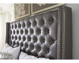 Cama tapizada Queen Coralayne