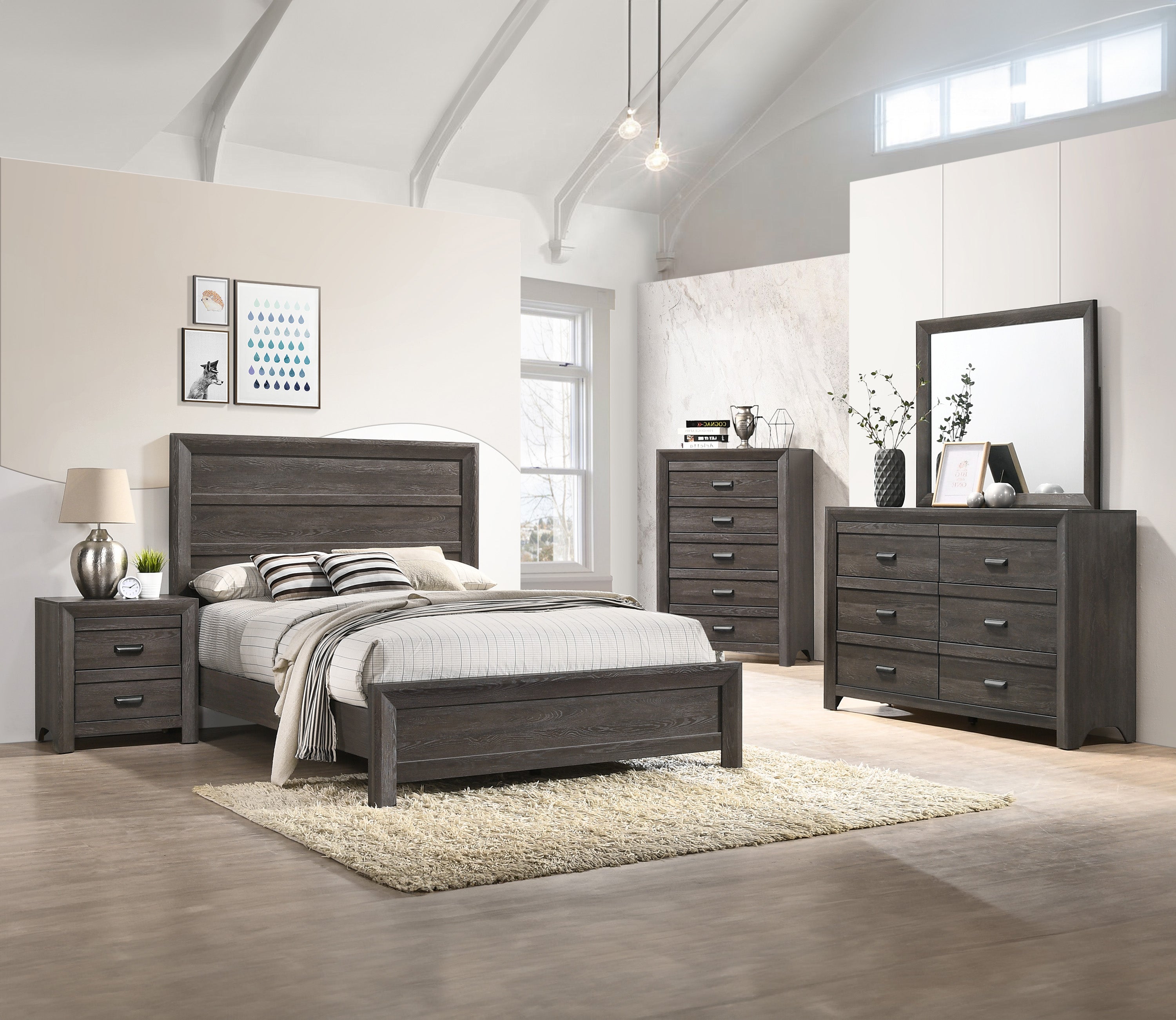 ADELAIDE FULL HEADBOARD/FOOTBOARD