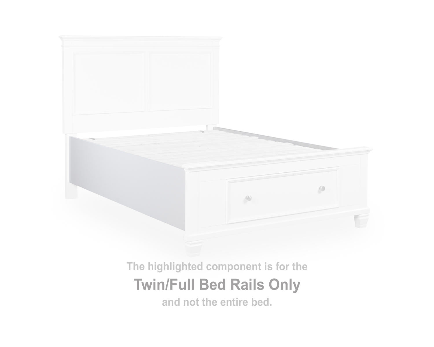 Fortman Twin/Full Bed Rails