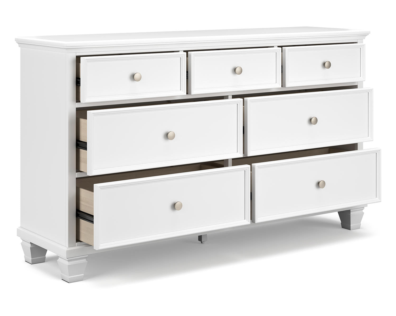 Fortman King Panel Bed, Dresser and 2 Nightstands