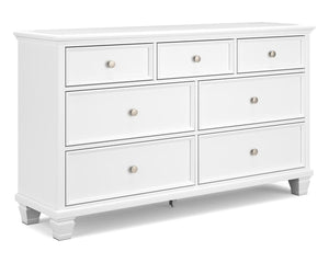 Fortman King Panel Bed, Dresser and 2 Nightstands