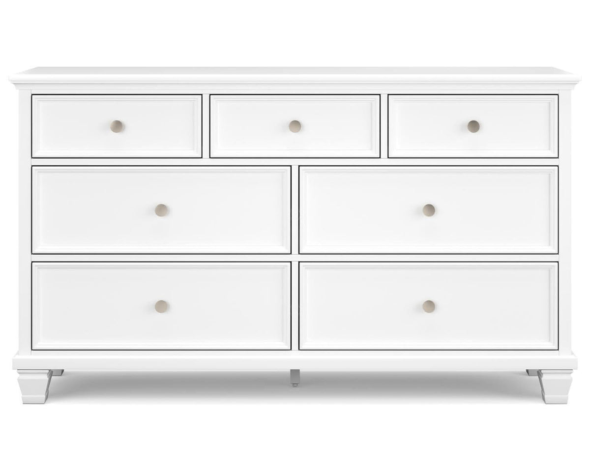 Fortman King Panel Bed, Dresser and 2 Nightstands