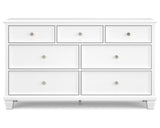 Fortman King Panel Bed, Dresser and 2 Nightstands