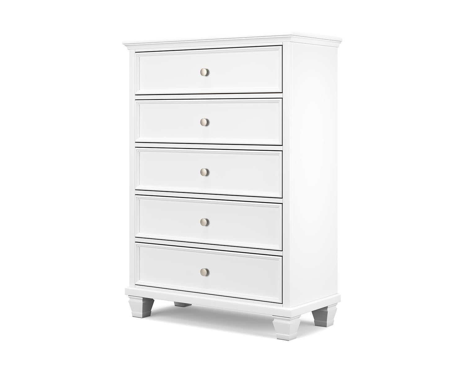 Fortman King Panel Bed, Dresser, Mirror, Chest and 2 Nightstands