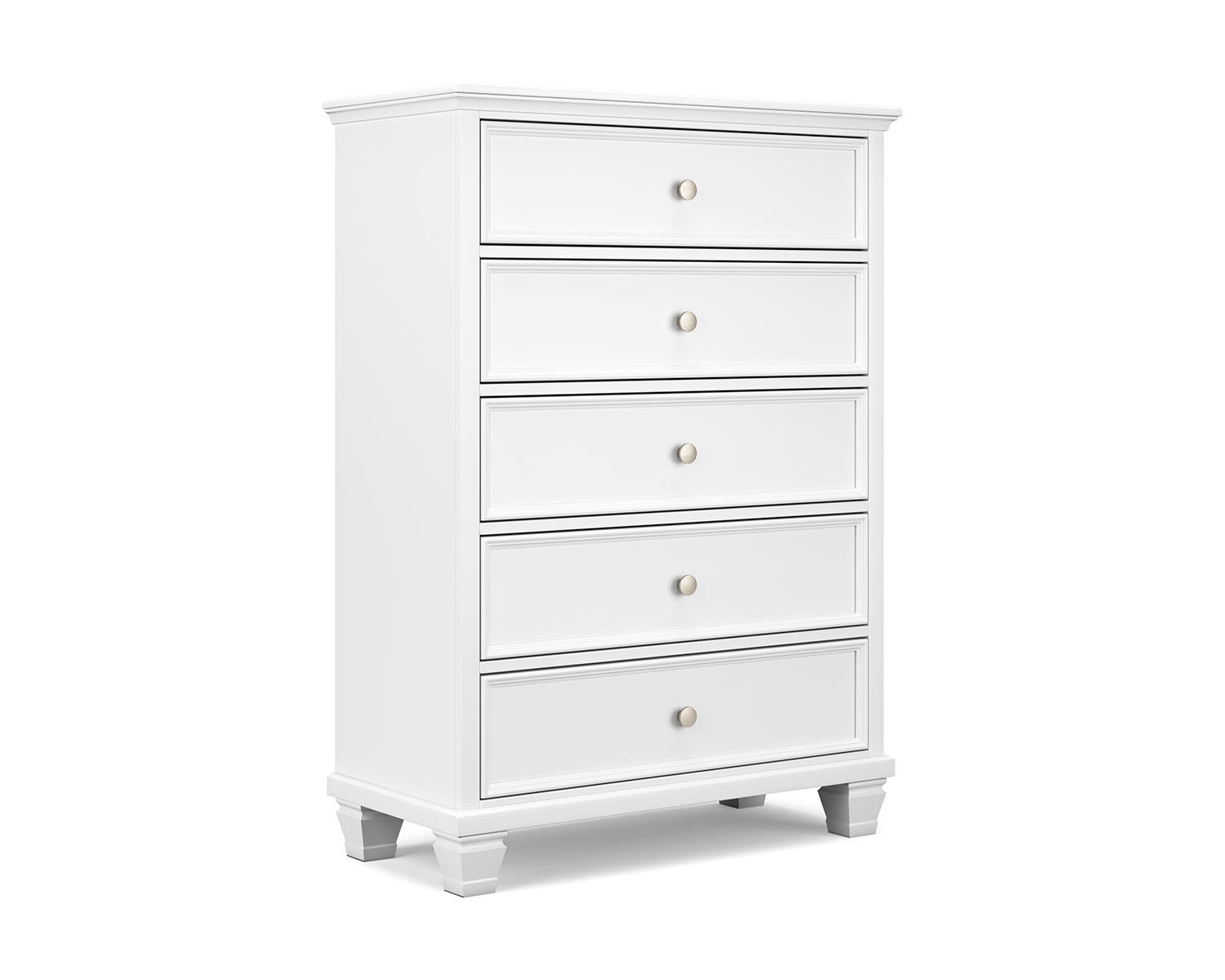 Fortman King Panel Bed, Dresser, Mirror, Chest and Nightstand