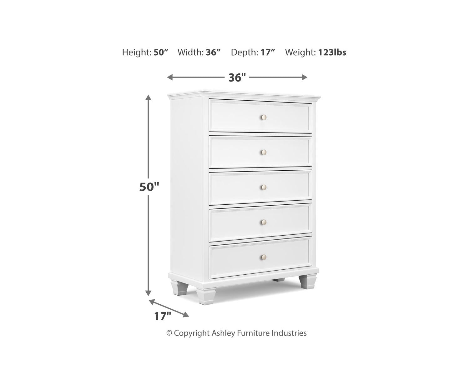 Fortman King Panel Bed, Dresser, Mirror, Chest and 2 Nightstands