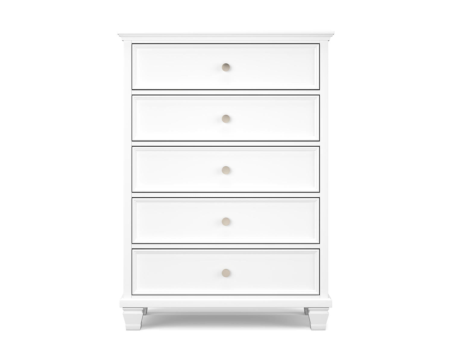 Fortman King Panel Bed, Dresser, Mirror, Chest and 2 Nightstands