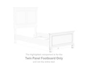Fortman Twin Panel Footboard
