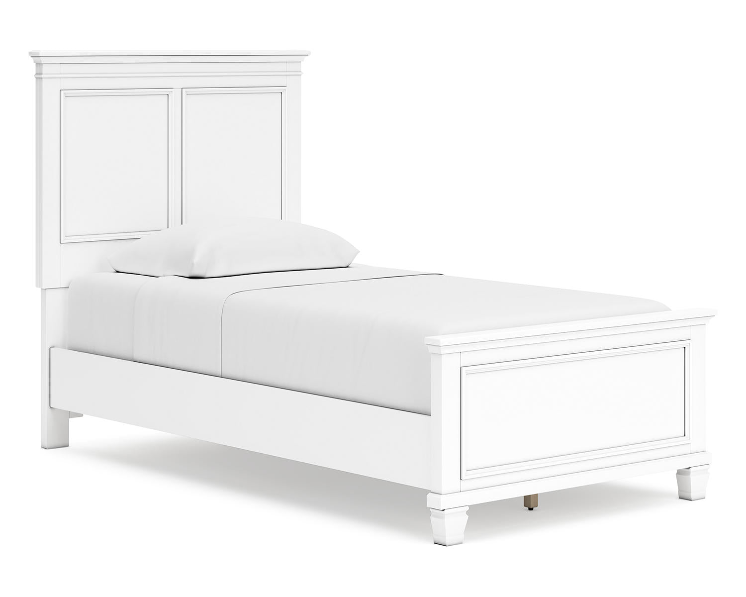 Fortman Twin Panel Bed, Dresser and Mirror