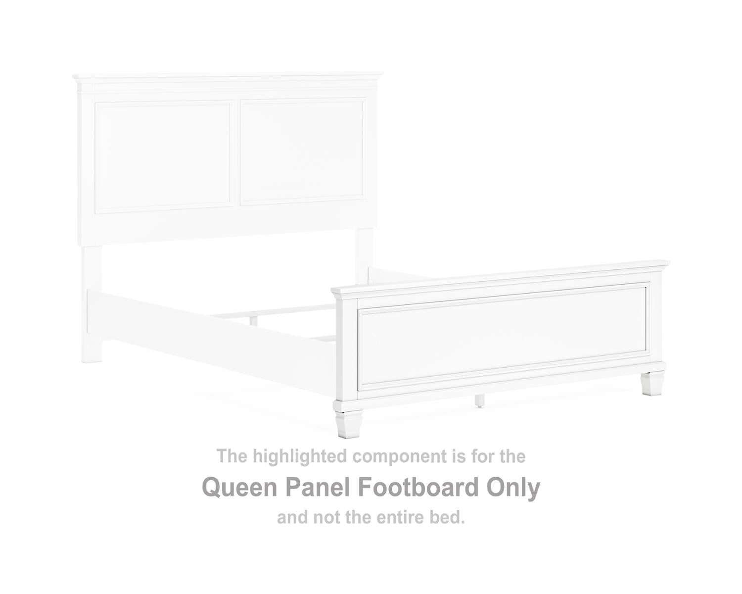 Fortman Queen Panel Footboard