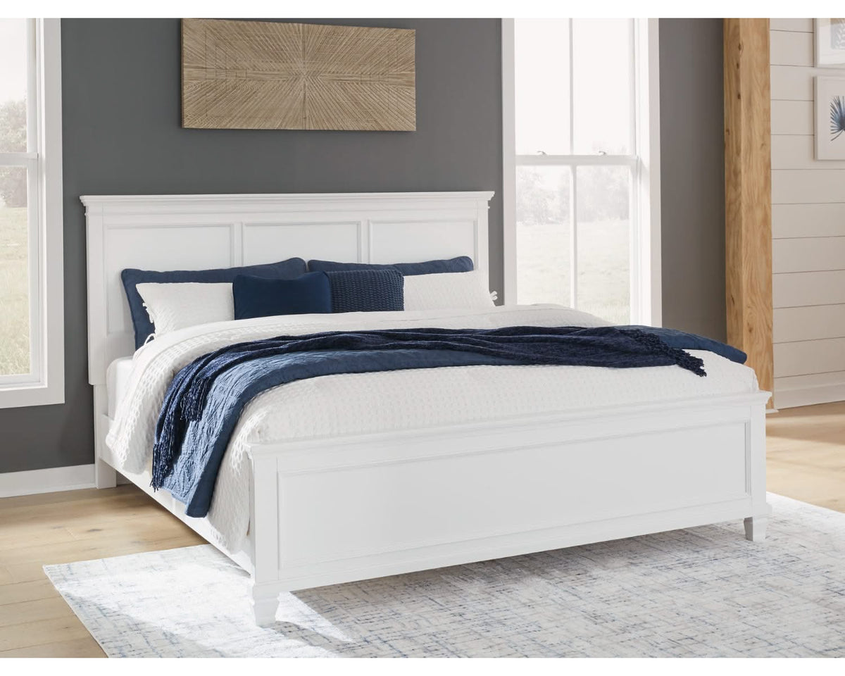 Fortman Queen Panel Bed