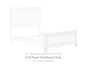 Fortman Full Panel Footboard