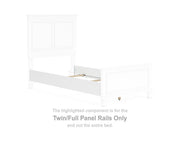 Fortman Twin/Full Panel Rails
