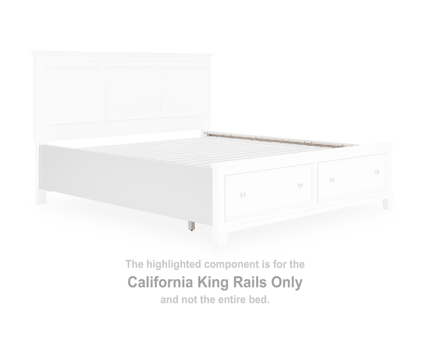 Fortman California King Rails